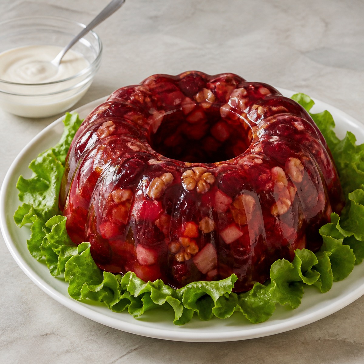 Representative image for Cherry-Apple Salad Mold