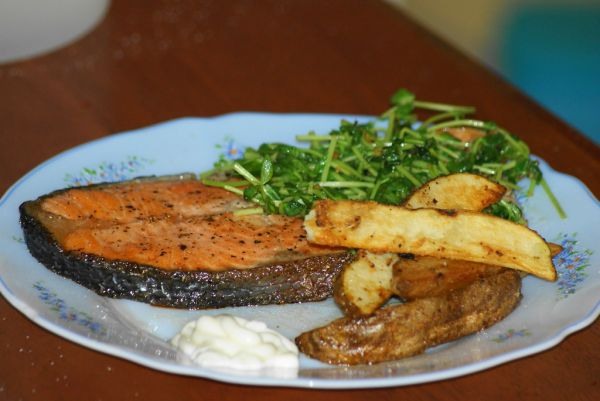 Representative image for Chilled Salmon Steaks