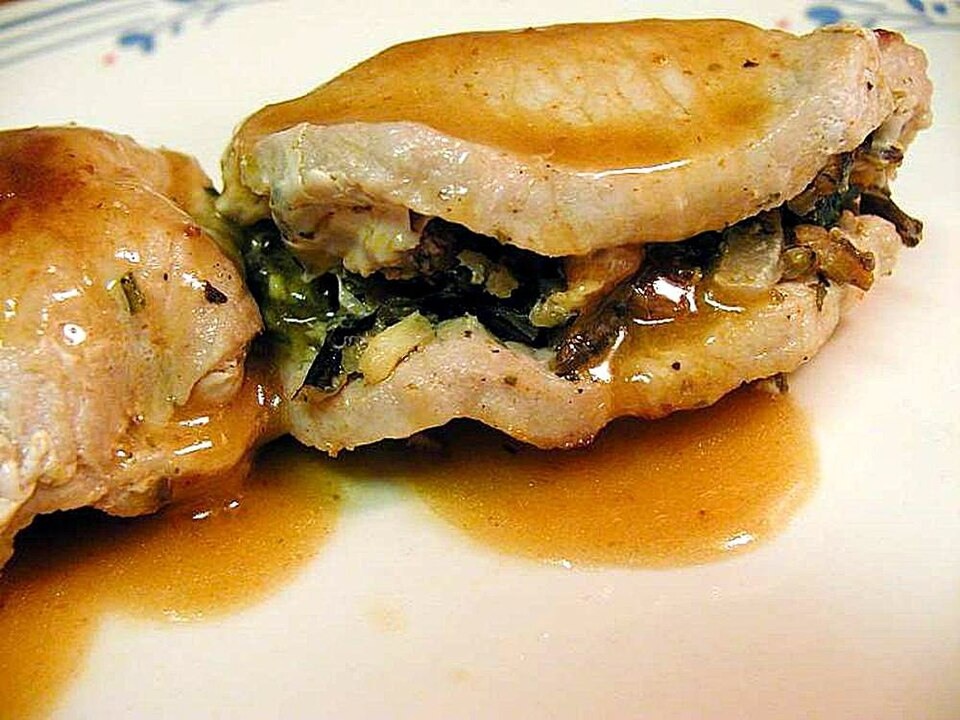 Representative image for Corn-Stuffed Pork Chops