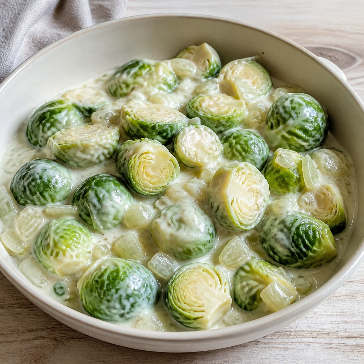 Representative image for Creamy Brussels Sprouts