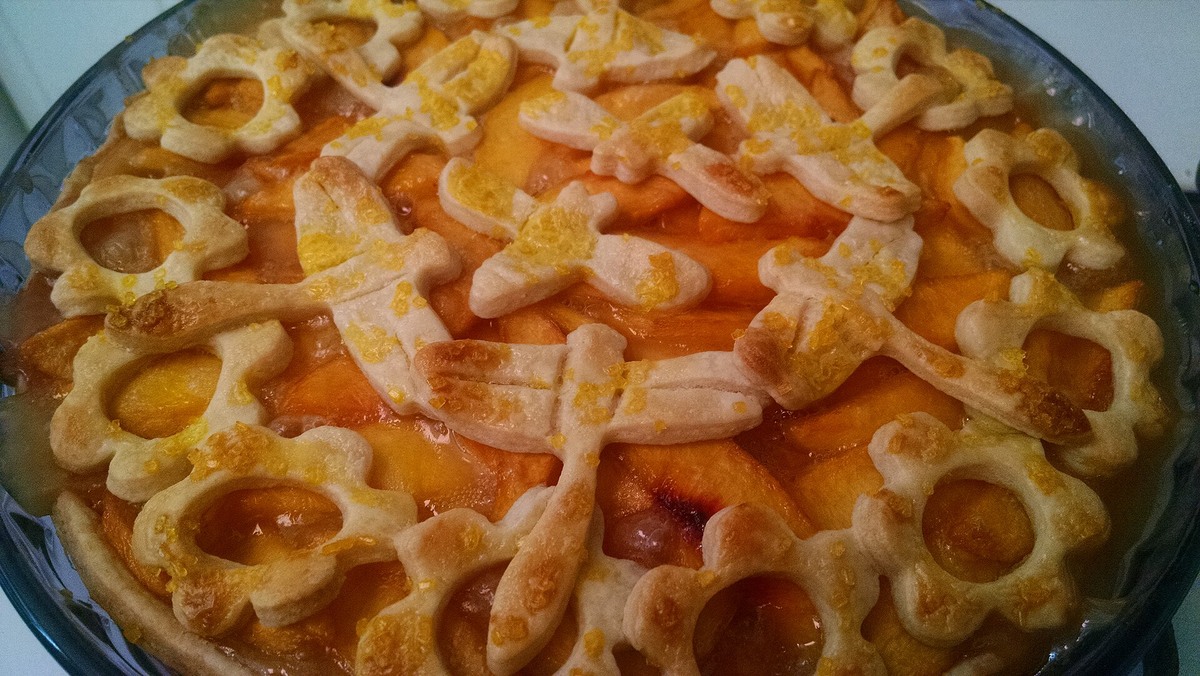 Representative image for Crunchy Peach Pie