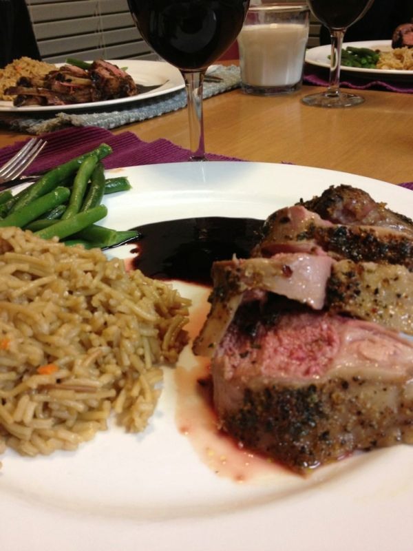 Representative image for Currant-Glazed Rack of Lamb