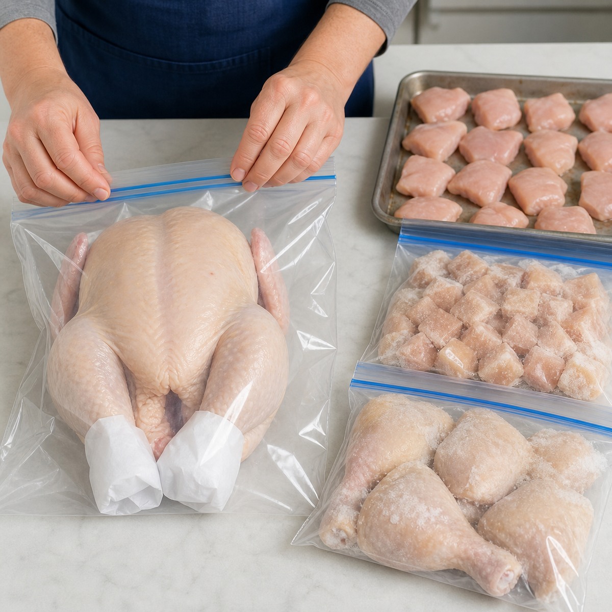 Representative image for Freezing Poultry
