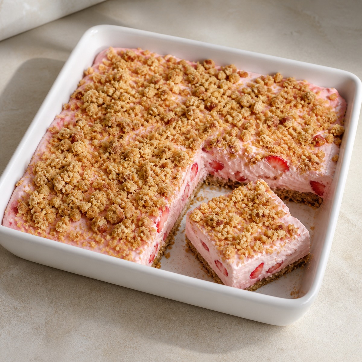 Representative image for Frosty Strawberry Squares