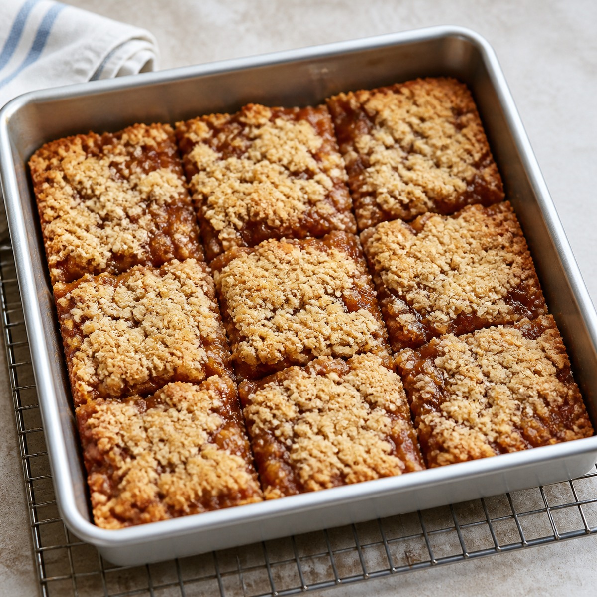 Representative image for Fruit-Filled Oatmeal Bars