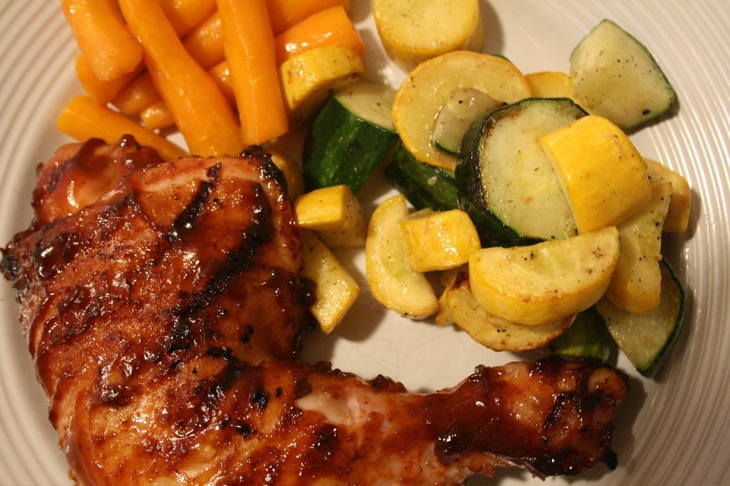 Representative image for Glazed Chicken and Vegetables