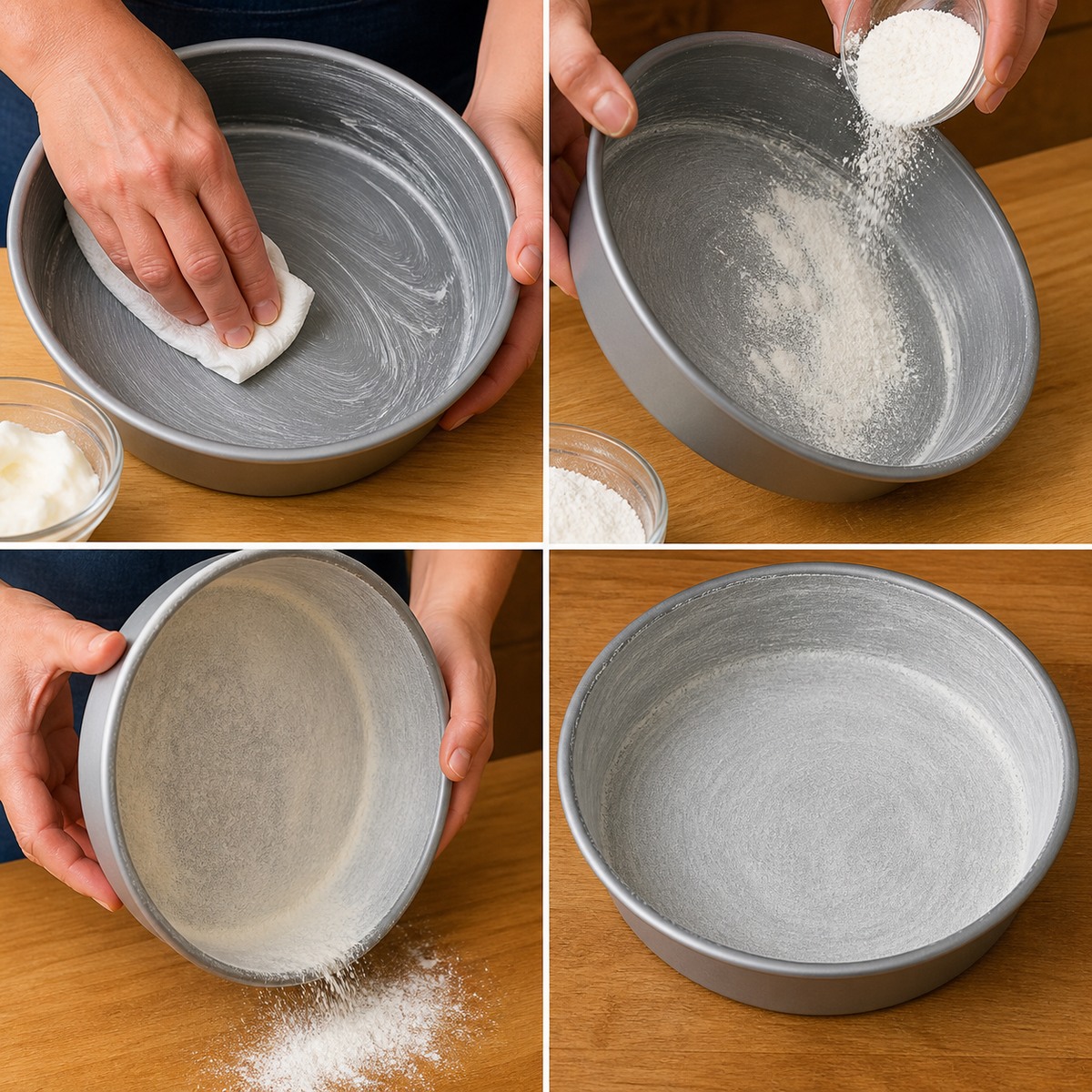 Representative image for Greasing Cake Pans