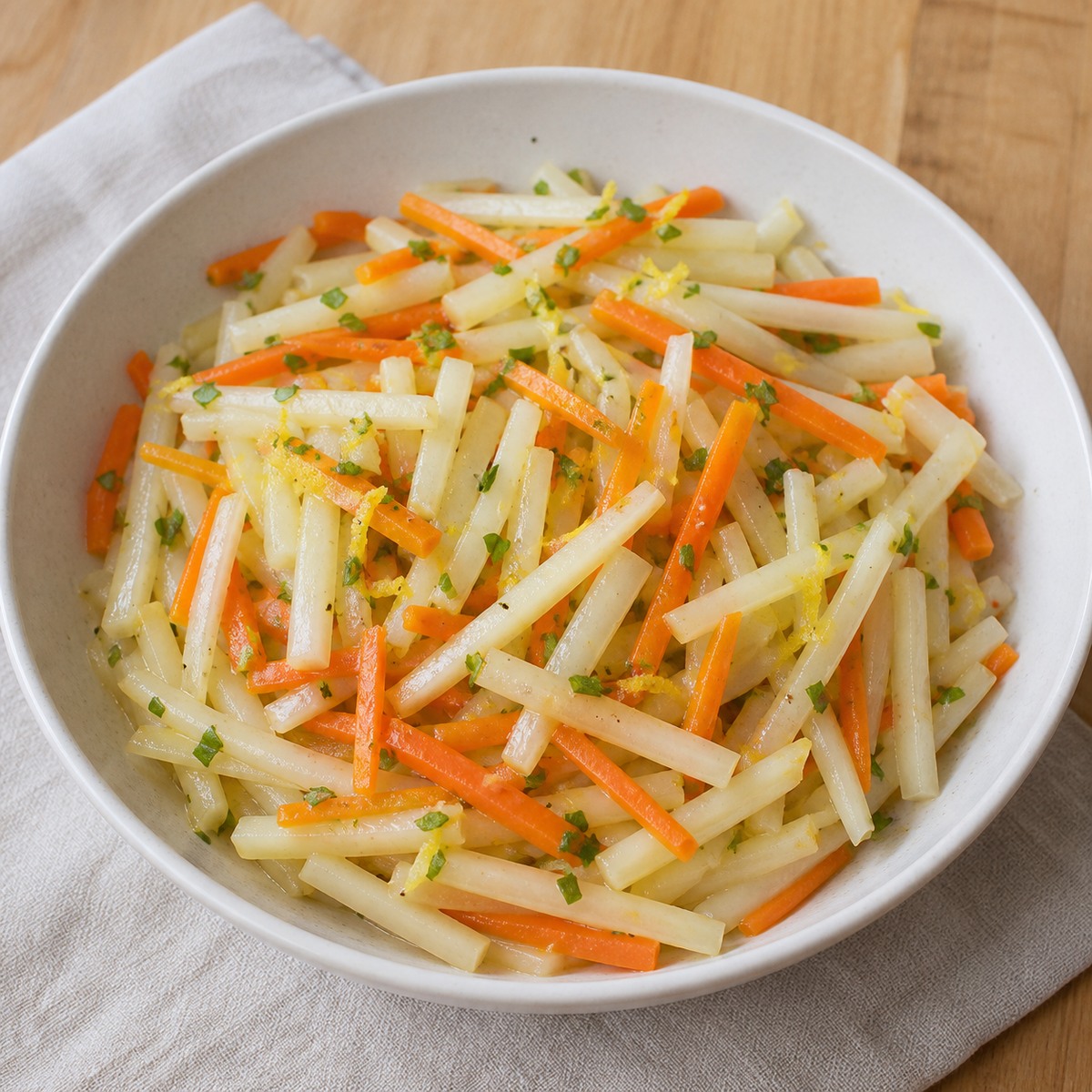 Representative image for Kohlrabi with Honey Butter