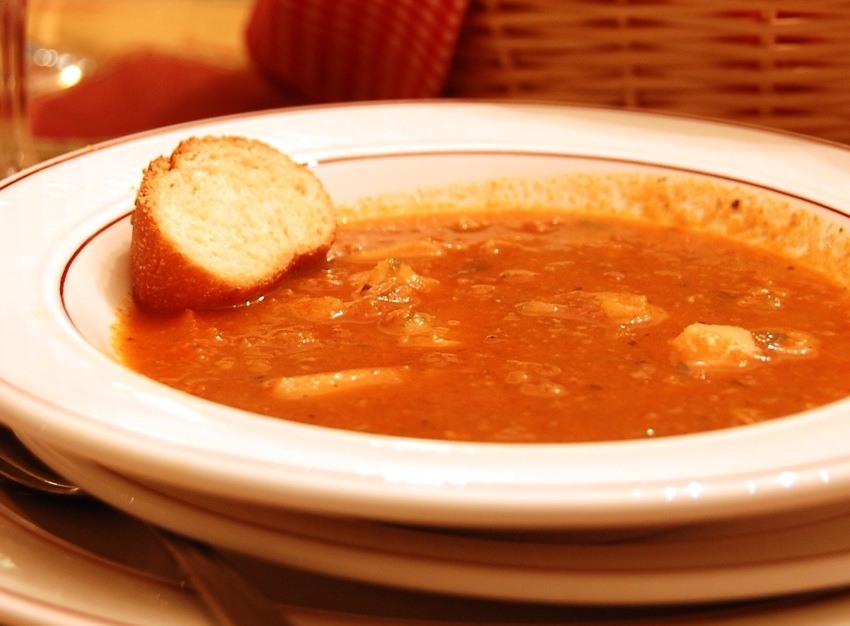 Representative image for Manhattan Clam Chowder