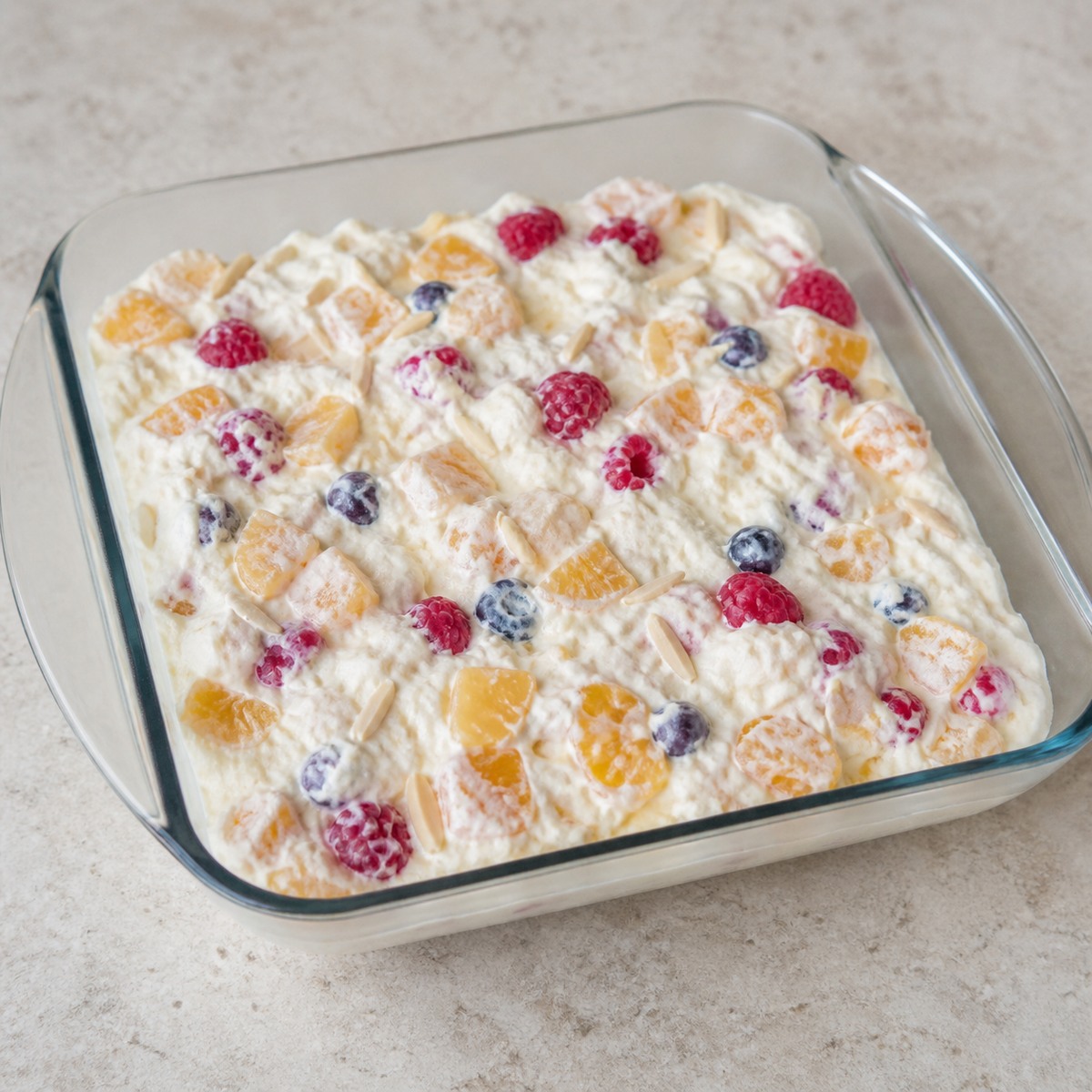 Representative image for Peach-Berry Frozen Salad