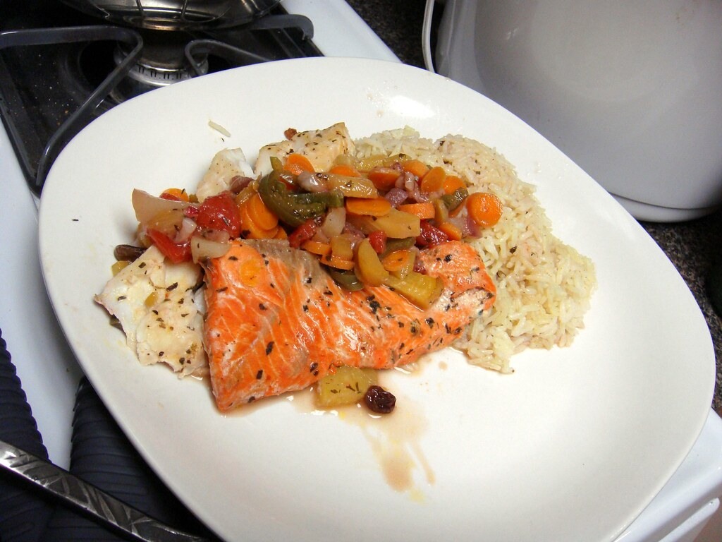 Representative image for Poached Fish with Dill Sauce