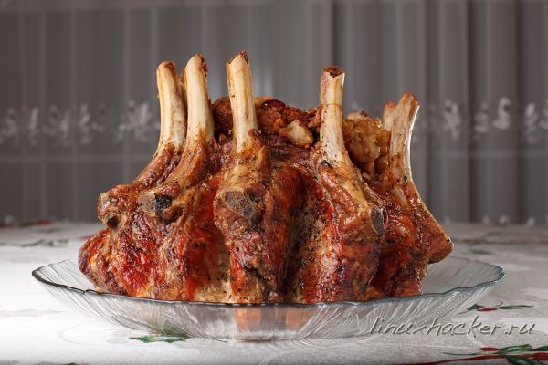 Representative image for Rice-Stuffed Rib Crown Roast