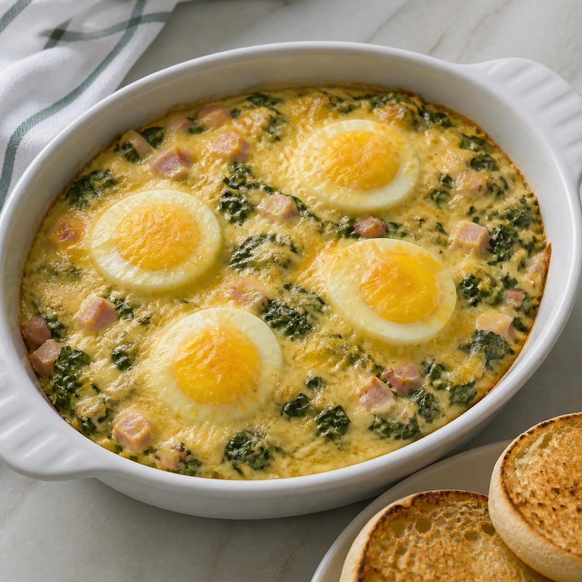 Representative image for Spinach-Egg Casserole
