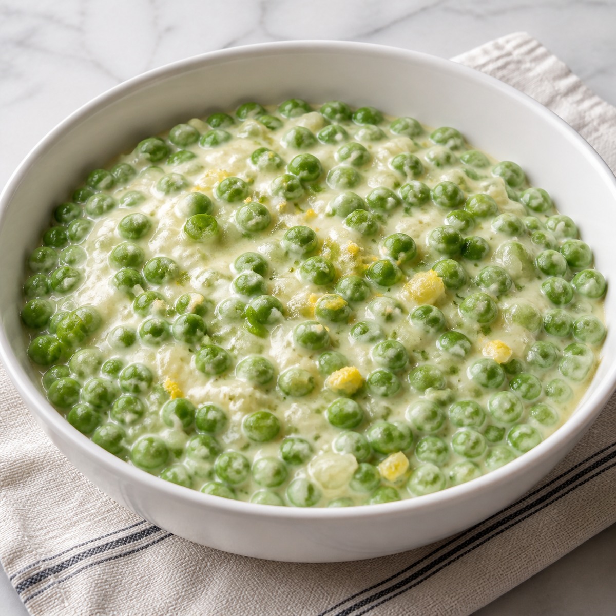 Representative image for Swiss-Cheese-Creamed Peas